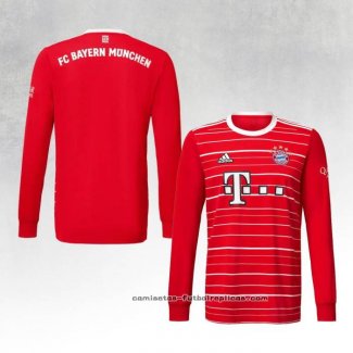 Camiseta 1ª Bayern Munich Manga Larga 2022-2023