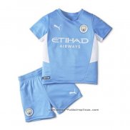 Camiseta 1ª Manchester City Nino 2021-2022