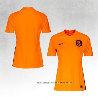 Camiseta 1ª Paises Bajos Mujer Euro 2022