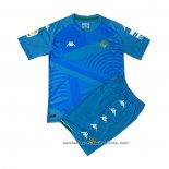 Camiseta Real Betis Portero Nino 2021-2022 Azul