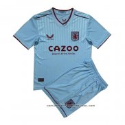Camiseta 2ª Aston Villa Nino 2022-2023
