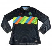 Camiseta 3ª Inter Milan Manga Larga 2021-2022