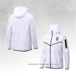 Chaqueta con Capucha del Brasil 2022-2023 Blanco