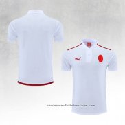 Camiseta Polo del AC Milan 2022-2023 Blanco