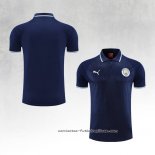 Camiseta Polo del Manchester City 2022-2023 Azul Marino