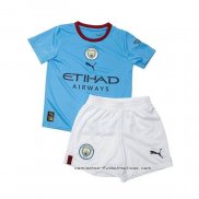 Camiseta 1ª Manchester City Nino 2022-2023