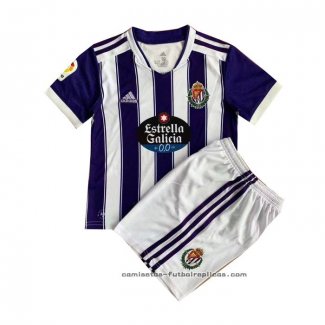 Camiseta 1ª Real Valladolid Nino 2021-2022