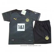Camiseta 2ª Borussia Dortmund Nino 2021-2022