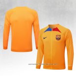 Chaqueta del Barcelona 2022-2023 Naranja