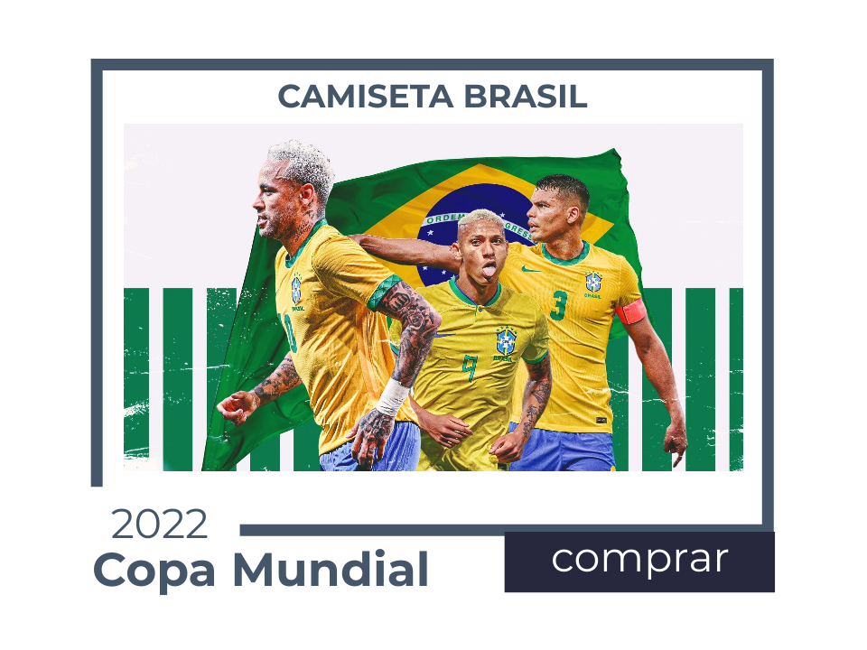 Camisetas Brasil 2022-2024