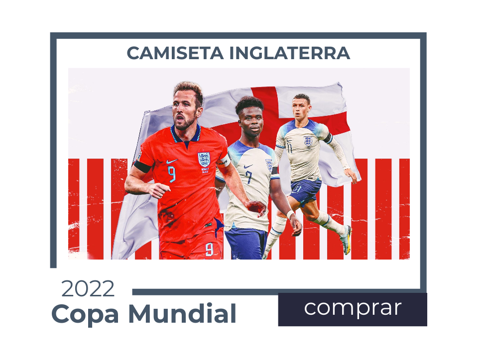 Camisetas Inglaterra 2022-2024