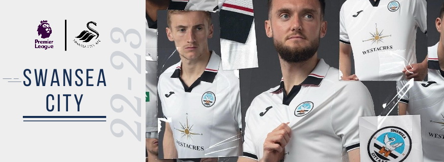 Camiseta Swansea City 2022 2023
