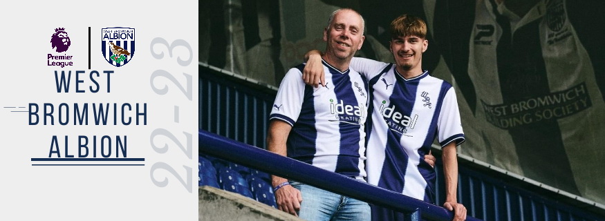 Camiseta West Bromwich Albion 2022 2023