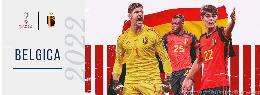 Camiseta Belgica 2022-2024