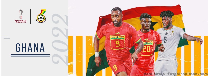 Camiseta Ghana 2022-2024