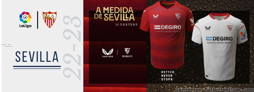 Camiseta Sevilla 2022 2023