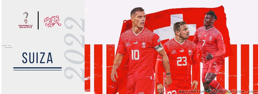 Camiseta Suiza 2022-2024